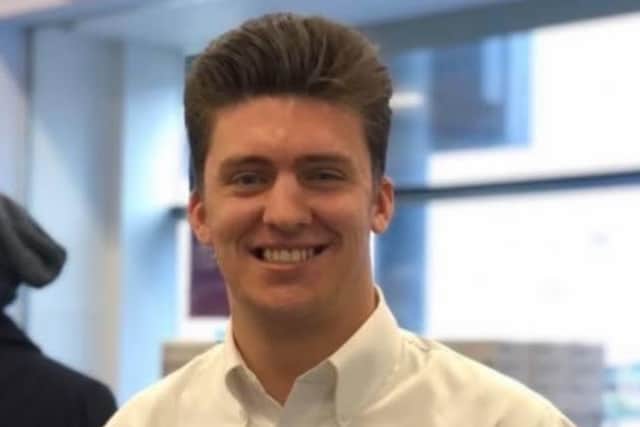 Thomas Pritchard, 29, from Thornton, died at the scene of the crash in Ballam Road, Lytham on Wednesday, April 23