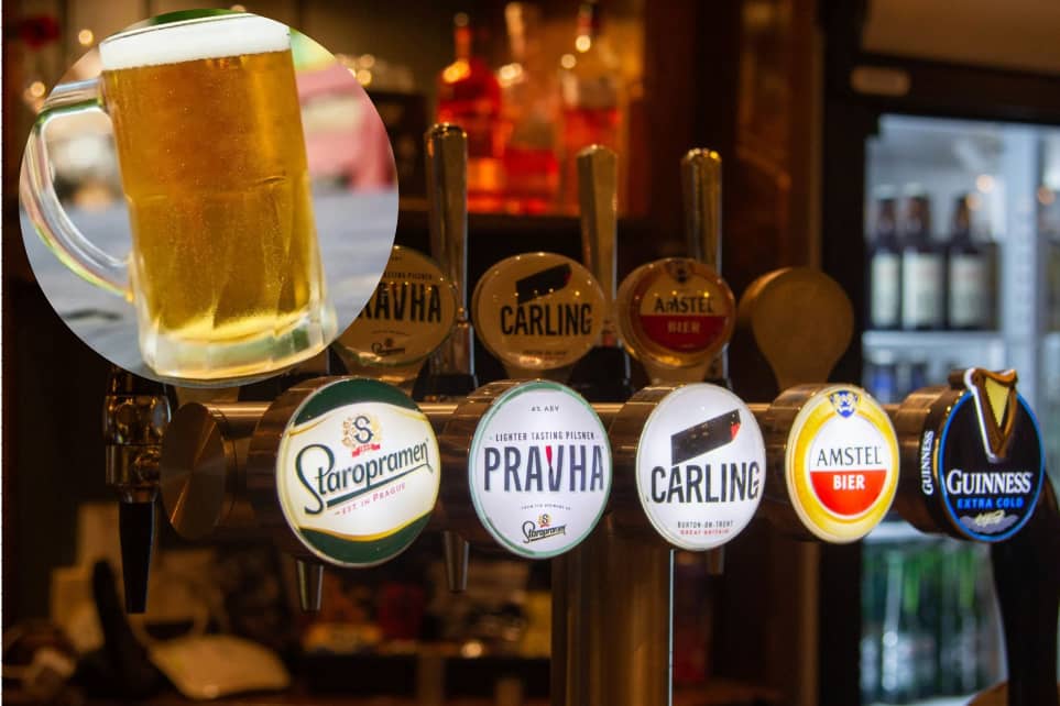 Three Lancashire towns and cities have been included in a list of the UK's top 10 places for a pint