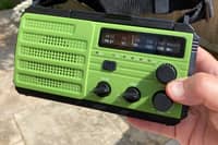 Workhorse:  the Ryichi wind-up radio is compact but could be a lifesaver