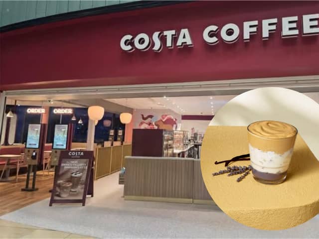 Costa has revealed a new limited edition lavender vanilla latte