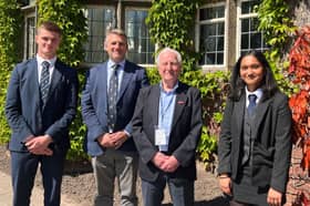 Holocaust survivor Harry Kessler BEM shared a powerful testimony with pupils at Kirkham Grammar School