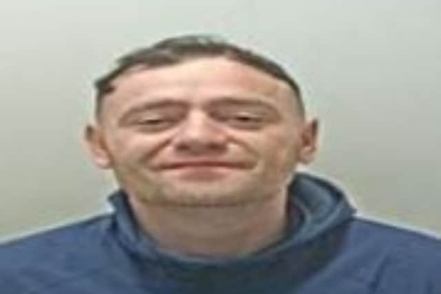 Ross Hoyle is wanted in connection with a breach of a restraining order