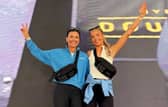 Erica Boys, 53, and her daughter Ella, 24, who teamed up for an intense Hyrox competition.