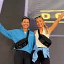 Erica Boys, 53, and her daughter Ella, 24, who teamed up for an intense Hyrox competition.