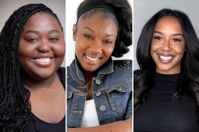 L to R: Christina Ngoyi, Chia Phoenix and Olivia Williams Freeman.
