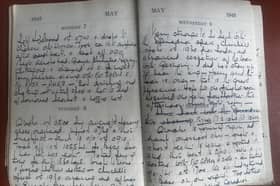 RAF pilot Peter Bell's diary - 1945