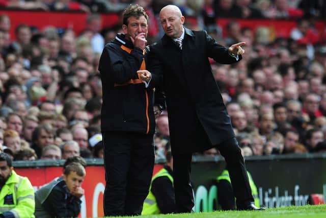 Steve Thompson with Ian Holloway (Photo by Shaun Botterill/Getty Images)