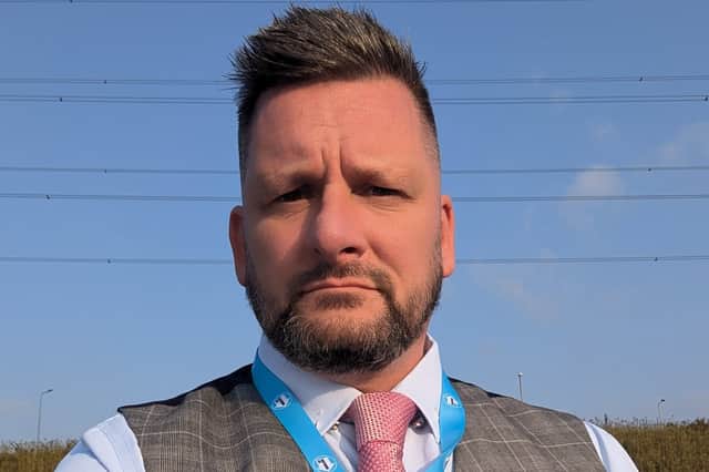 County Cllr Joel Tetlow, who now sits on Lancashire County Council representing Accrington North