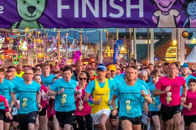 Experience running under the famous Blackpool illuminations and support Brian House Children’s Hospice