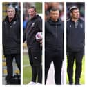 From left: Steve Bruce, Kevin Nolan, Steven Schumacher, Nigel Clough.