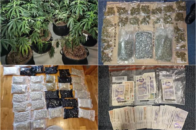 Lancashire Police have made more than 2,200 arrests, seized £4.3 million worth of assets and recovered 616kg of drugs in the past 12 months