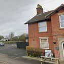 The proposed site of the new village green in Singleton - near the Millers Arms pub