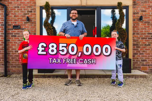 Ricky Naylor won £850,000 with Elite Competitions