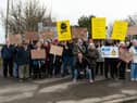 Campaigners against the odorous Jmesson Road landfill site