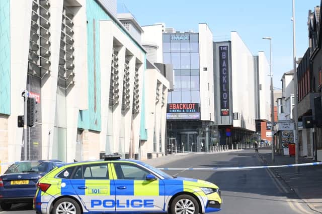 Man who climbed on roof in Blackpool is down and arrested again