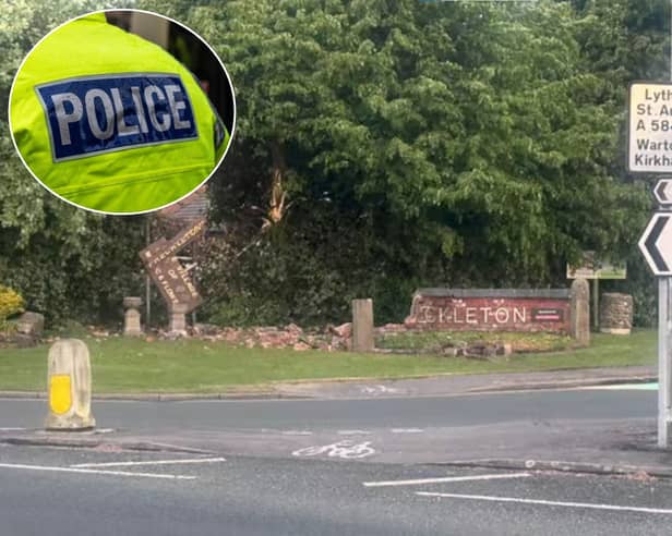 A boy, 17, from Preston was arrested after crashing a stolen car during a 120mph police chase in Freckleton