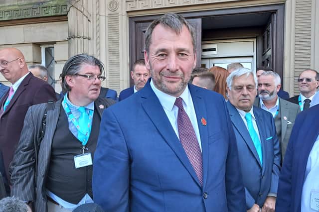 County Cllr Stephen Atkinson, the new Reform UK leader-elect of Lancashire County Council  