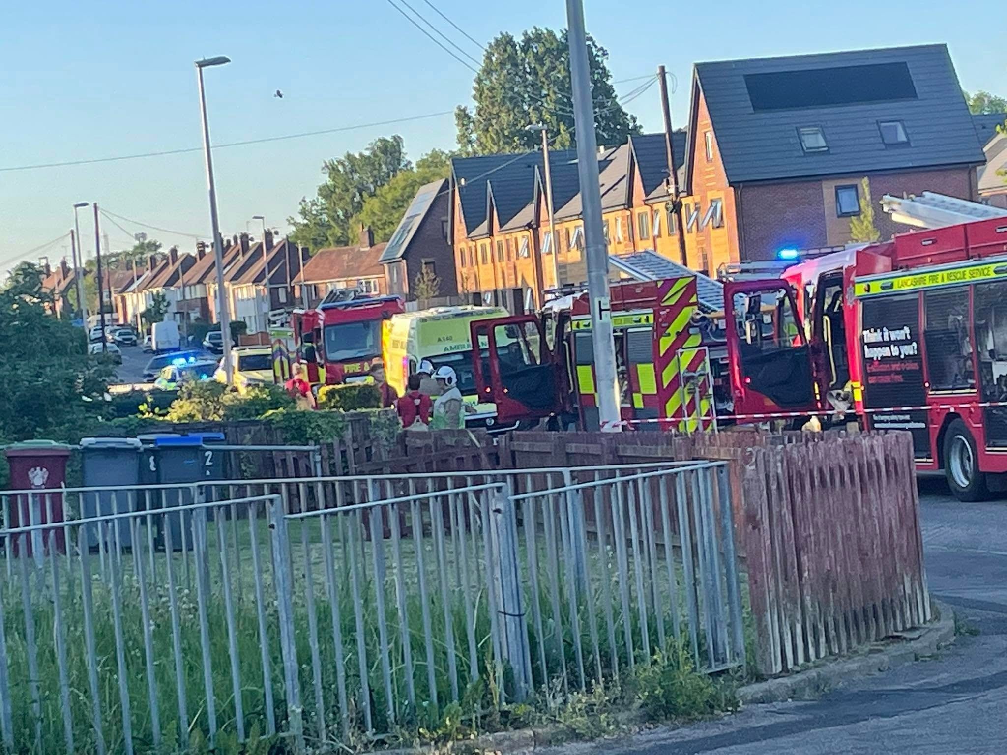 Man fighting for life after Blackpool house fire