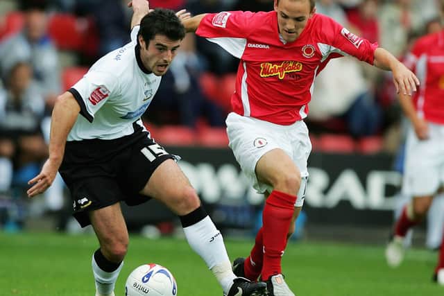 David Vaughan during his playing days with Crewe (Photo by Matthew Lewis/Getty Images)