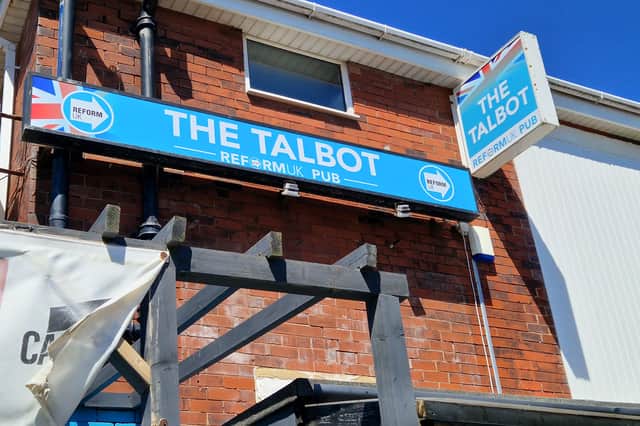 Lancashire's first Reform UK pub opens in Blackpool - The Talbot