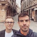 Ben Pearson (right) and his husband Nathan.