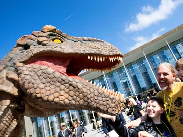 Lancashire Science Festival saw a few dinosaurs also pay a visit to UCLan.