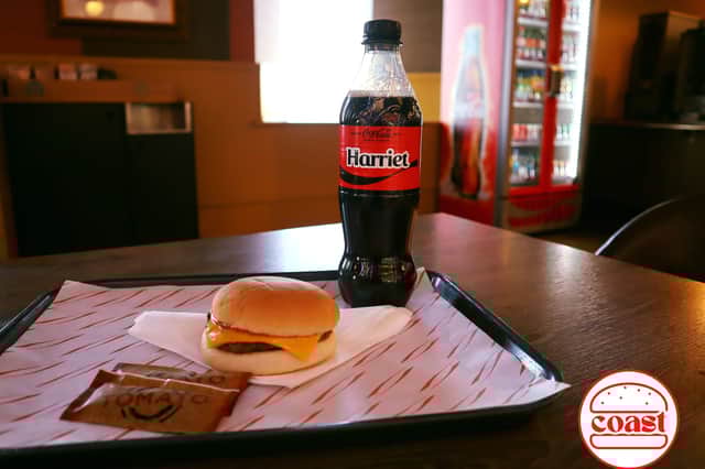 Starting with Harriets, free burger giveaway for anyone named Harriett