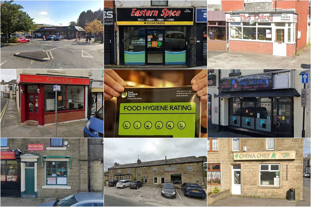 Food hygiene ratings handed to 25 businesses in Lancashire