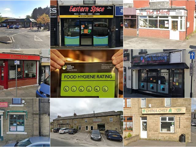 Food hygiene ratings handed to 25 businesses in Lancashire
