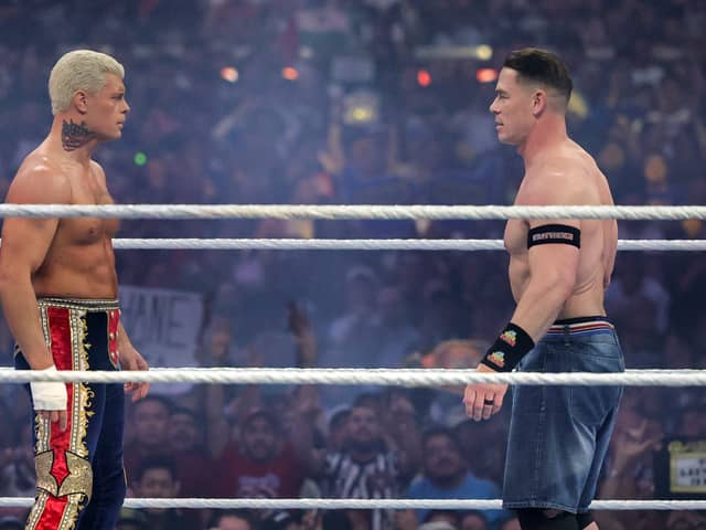 Will it be an explosive episode of WWE Smackdown this evening, as the Champ and the Quarterback reside under the same roof?