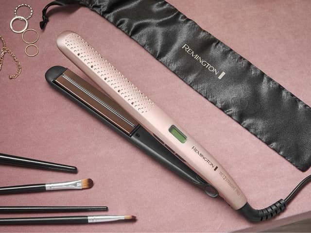 Save time on hairstyling with the Remington Wet2Straight Pro Hair Straightener - now 70% off 