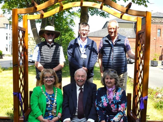 Chatty bench unveiled at St Annes Railway Station