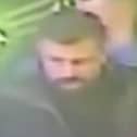 CCTV footage has been released of a man wanted in connection with an attack in Blackpool