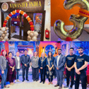 Mayor visits Namastey Indian for third anniversary.
