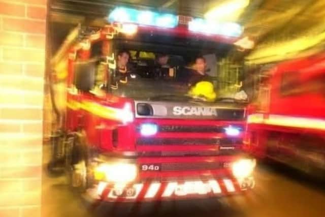 Firefighters attended an incident at Kincraig Avenue, Bispham