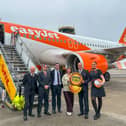easyJet first flight from Liverpool to Split.