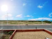 There's evena  view of the coast