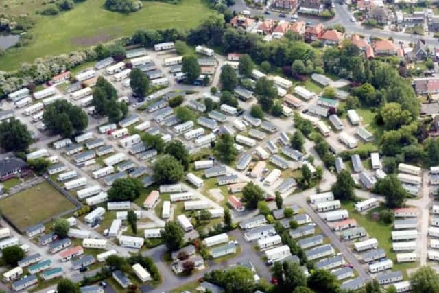 Marton Mere Holiday Village guests were evacuated from caravans after a suspected gas leak