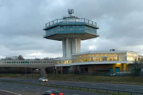 Forton Motorway Service Station is considered a design classic