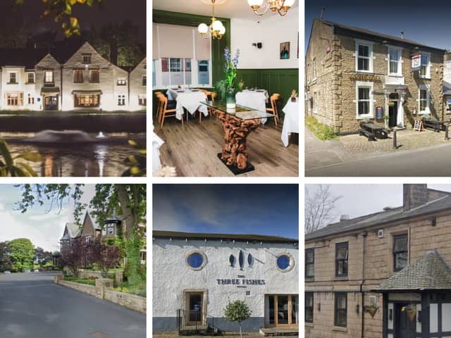 All of the Lancashire entries in the Michelin Guide