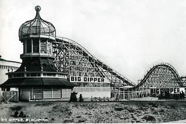 September 19th
From the book Sun,Sea and Sand
The Big Dipper at Blackpool Pleasure Beach in 1922 / historical