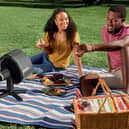 Perfect for picnics, Shark's Flexbreeze can run for up to 24 hours - and it's weatherproof