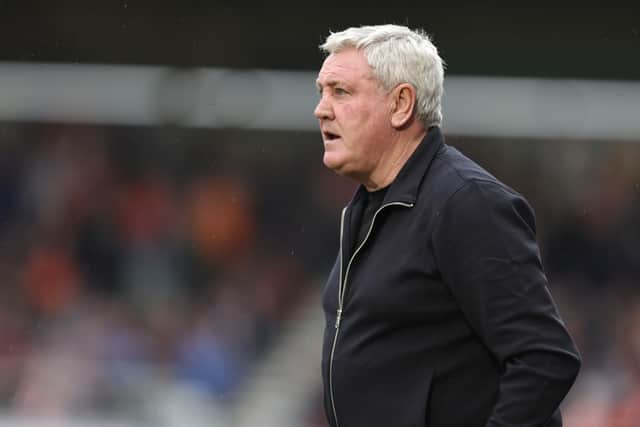 Blackpool boss Steve Bruce