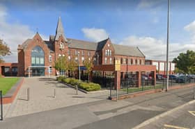 St Mary's Catholic Academy  on St Walburga's Road.
