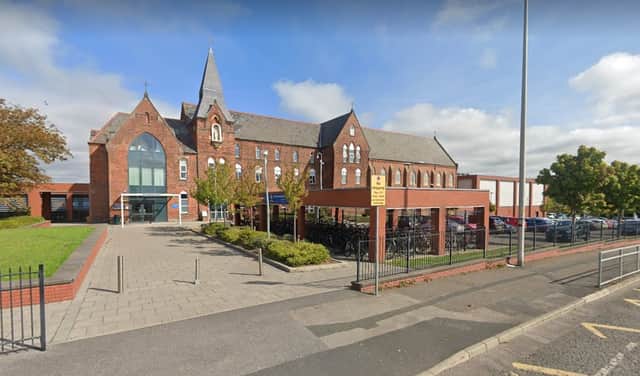 St Mary's Catholic Academy in St Walburgas Road, Blackpool