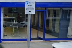 An application has been lodged to transform the shop front of these Topping Street premises