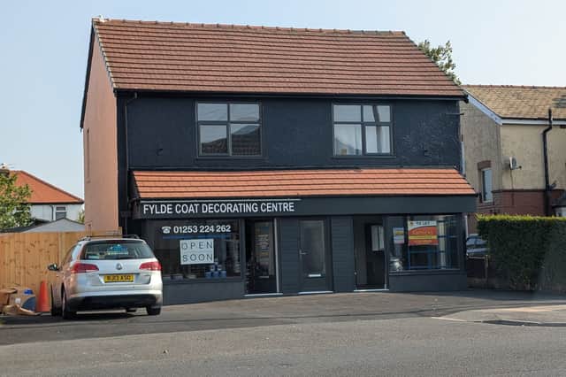 New shop opening on Anchorsholme Lane.