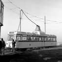 A tram at Little Bispham