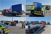 A joint vehicle checkpoint operation in Blackpool has resulted in multiple arrests and vehicle seizures