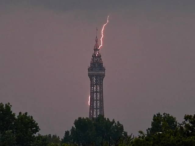 The forecaster has issued a yellow warning for thunderstorms from Saturday afternoon into the evening and night.  